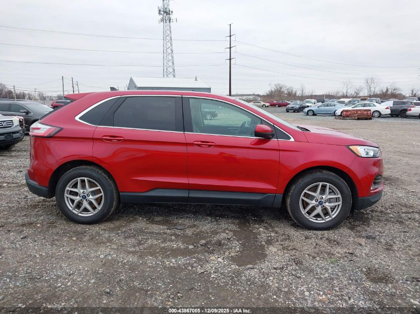 2022 Ford Edge Sel VIN: 2FMPK4J93NBA09001 Lot: 43867005