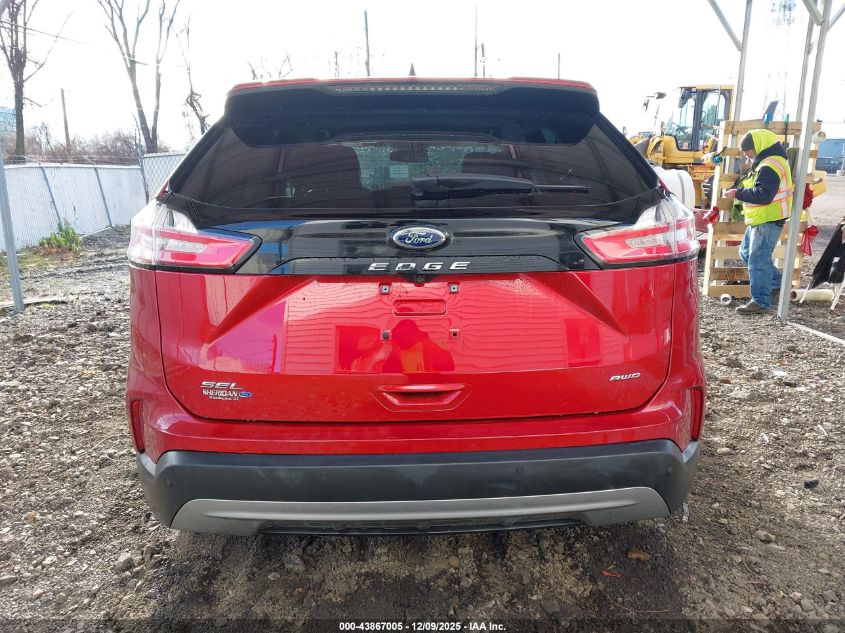 2022 Ford Edge Sel VIN: 2FMPK4J93NBA09001 Lot: 43867005