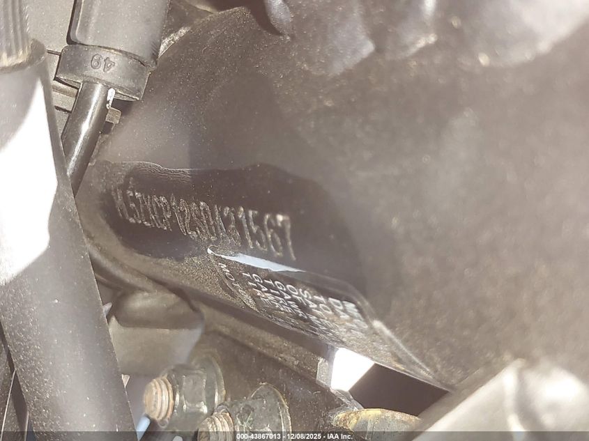 2025 Kawasaki Zx400 P VIN: ML5ZXCP12SDA31567 Lot: 43867013