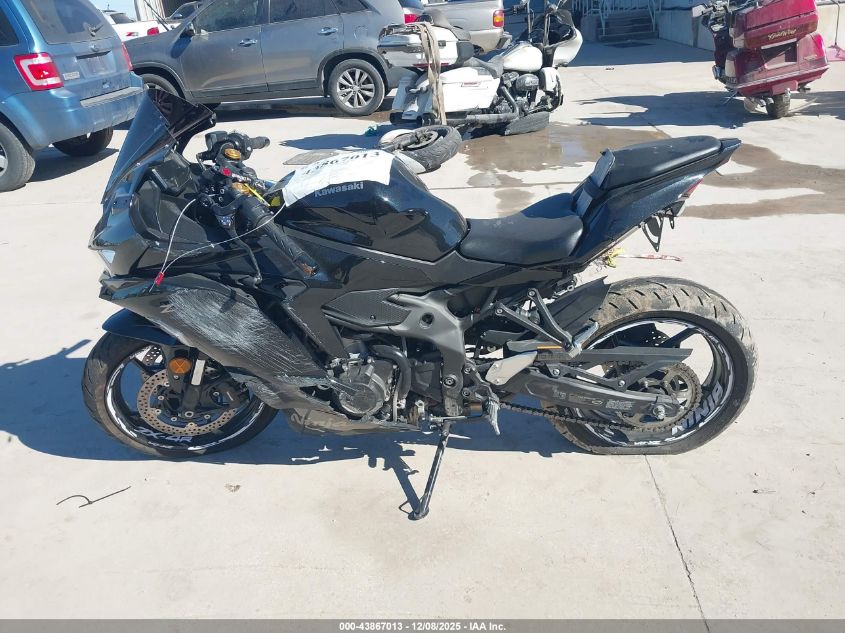 2025 Kawasaki Zx400 P VIN: ML5ZXCP12SDA31567 Lot: 43867013