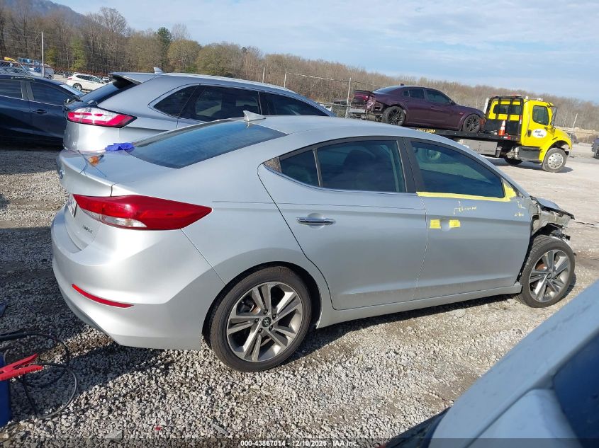 2017 Hyundai Elantra Limited VIN: 5NPD84LF2HH028818 Lot: 43867014
