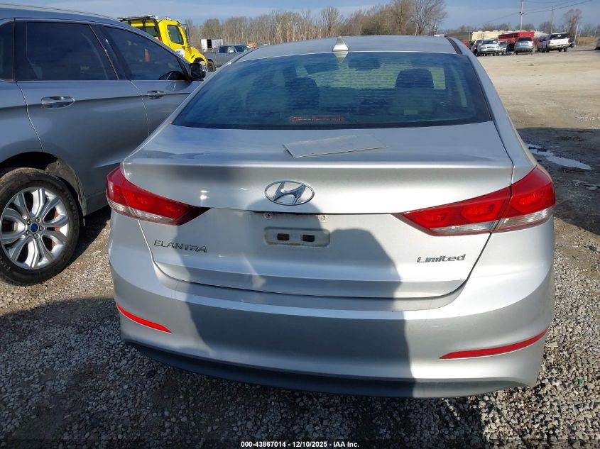 2017 Hyundai Elantra Limited VIN: 5NPD84LF2HH028818 Lot: 43867014