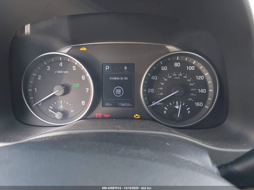 2017 Hyundai Elantra Limited VIN: 5NPD84LF2HH028818 Lot: 43867014