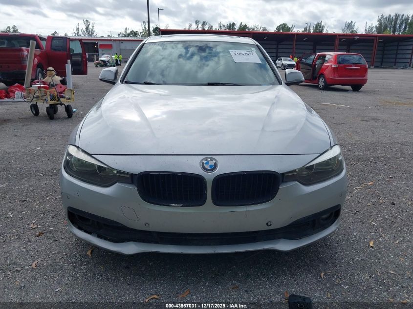 2016 BMW 320I VIN: WBA8E1G57GNU10400 Lot: 43867031