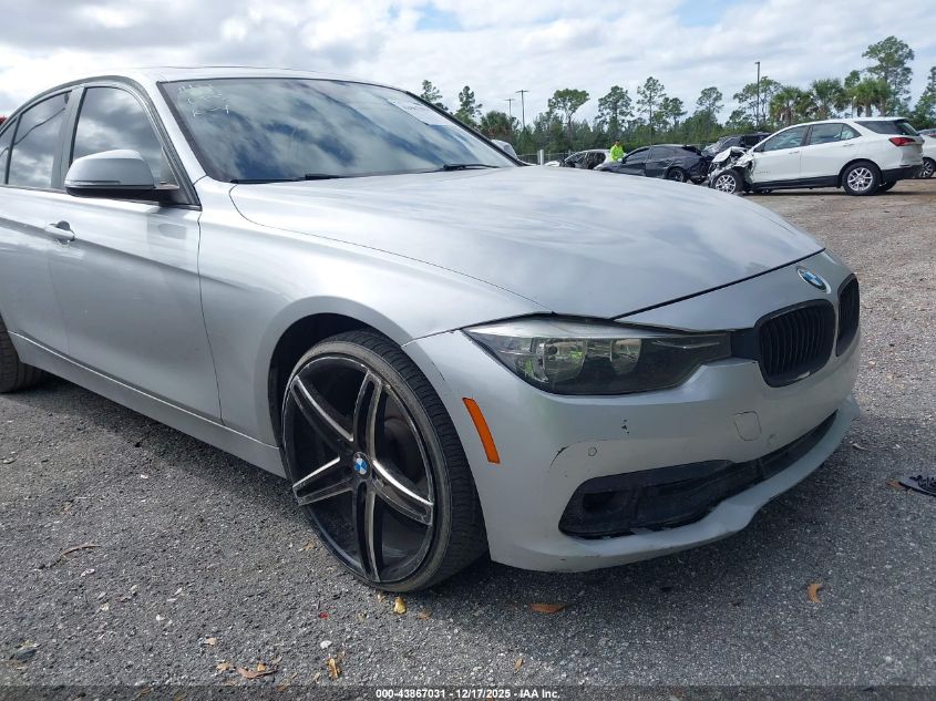 2016 BMW 320I VIN: WBA8E1G57GNU10400 Lot: 43867031
