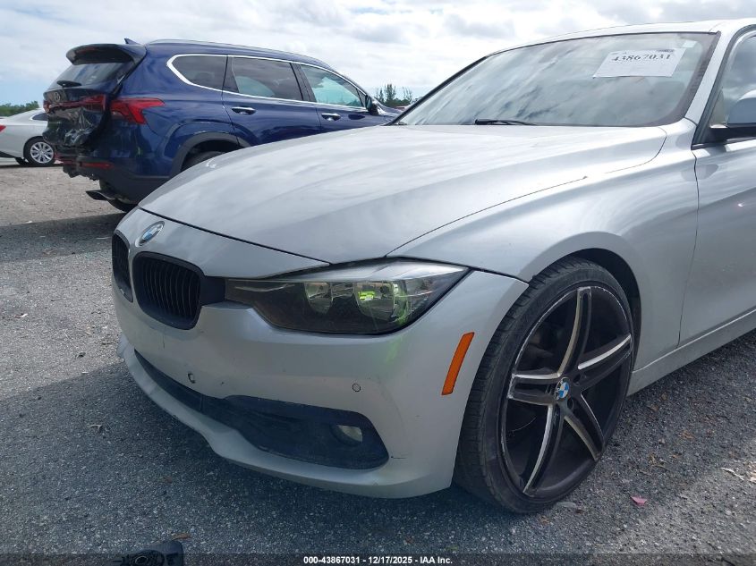 2016 BMW 320I VIN: WBA8E1G57GNU10400 Lot: 43867031