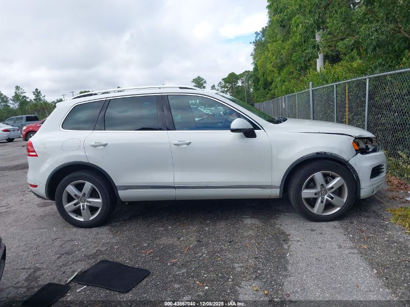2012 Volkswagen Touareg Tdi Lux VIN: WVGEK9BP0CD006243 Lot: 43867040