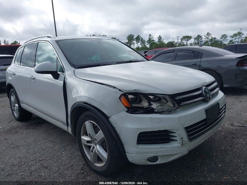 2012 Volkswagen Touareg Tdi Lux VIN: WVGEK9BP0CD006243 Lot: 43867040