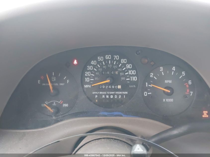 1999 Chevrolet Lumina VIN: 2G1WL52M0X9151945 Lot: 43867043