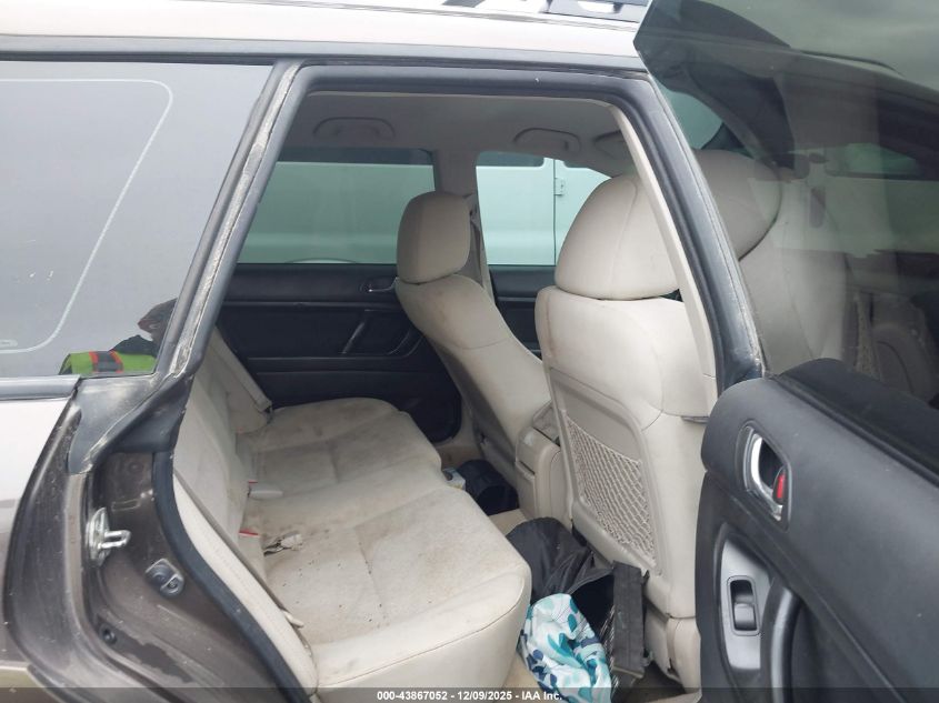 2008 Subaru Outback 2.5I VIN: 4S4BP61C886331641 Lot: 43867052