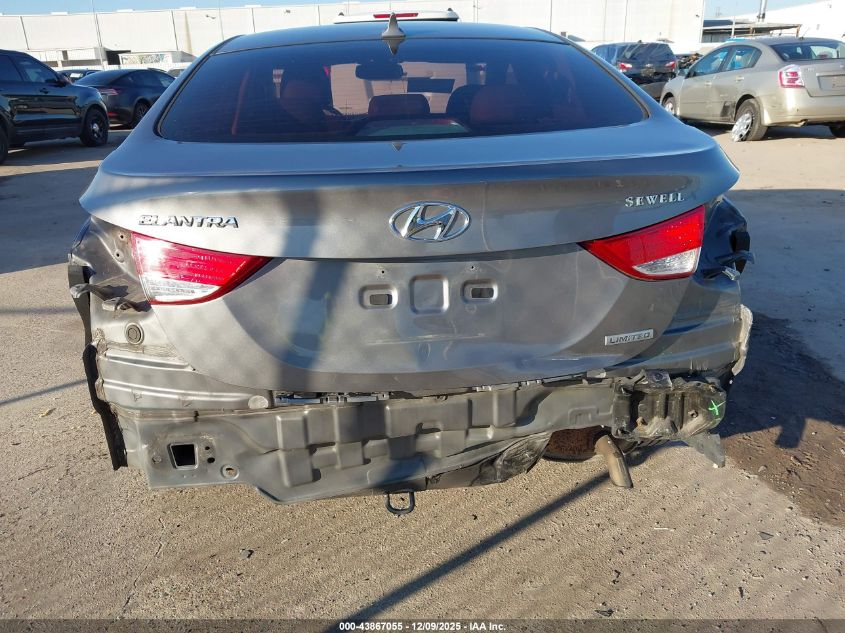 2013 Hyundai Elantra Limited VIN: 5NPDH4AE2DH176651 Lot: 43867055