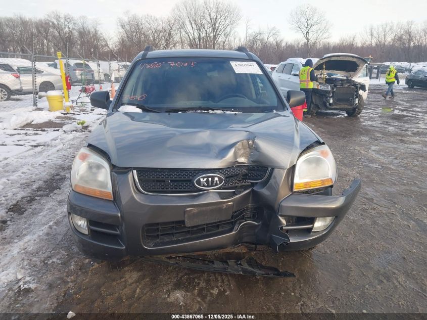 2007 Kia Sportage Lx V6 VIN: KNDJE723177422141 Lot: 43867065