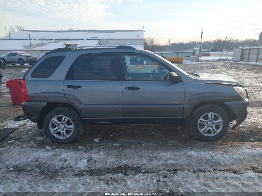 2007 Kia Sportage Lx V6 VIN: KNDJE723177422141 Lot: 43867065