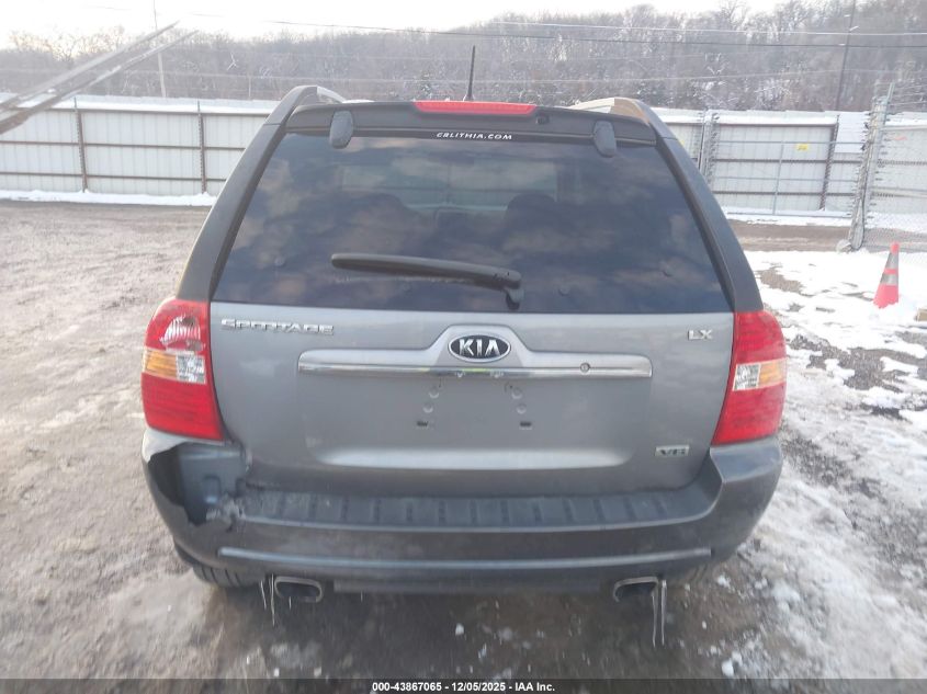 2007 Kia Sportage Lx V6 VIN: KNDJE723177422141 Lot: 43867065