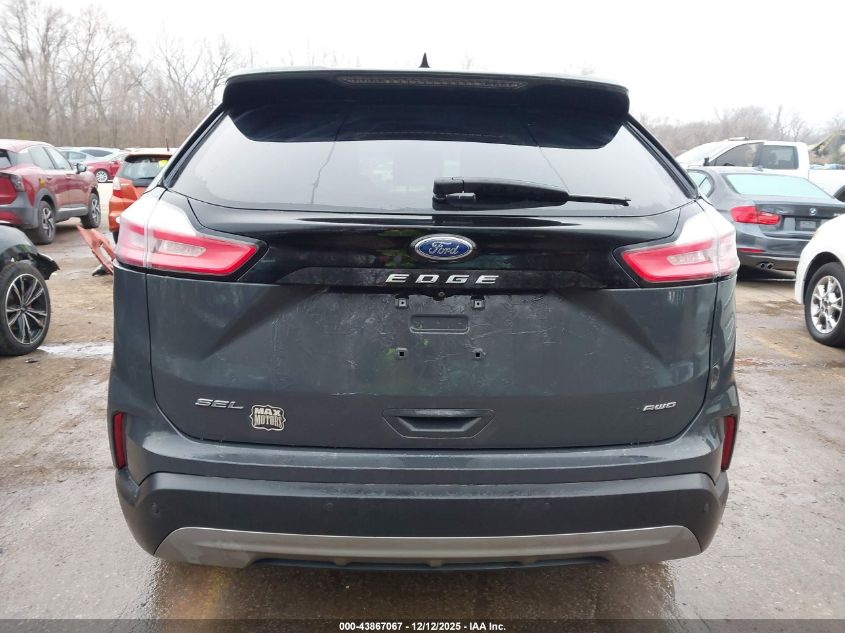 2021 Ford Edge Sel VIN: 2FMPK4J98MBA49041 Lot: 43867067