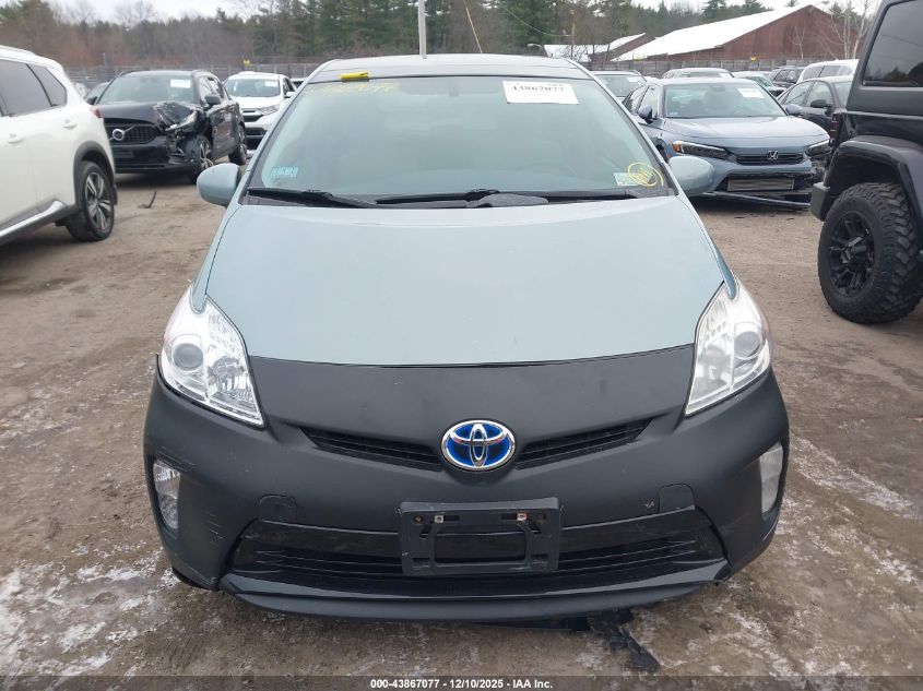 2015 Toyota Prius Four VIN: JTDKN3DU3F1938280 Lot: 43867077