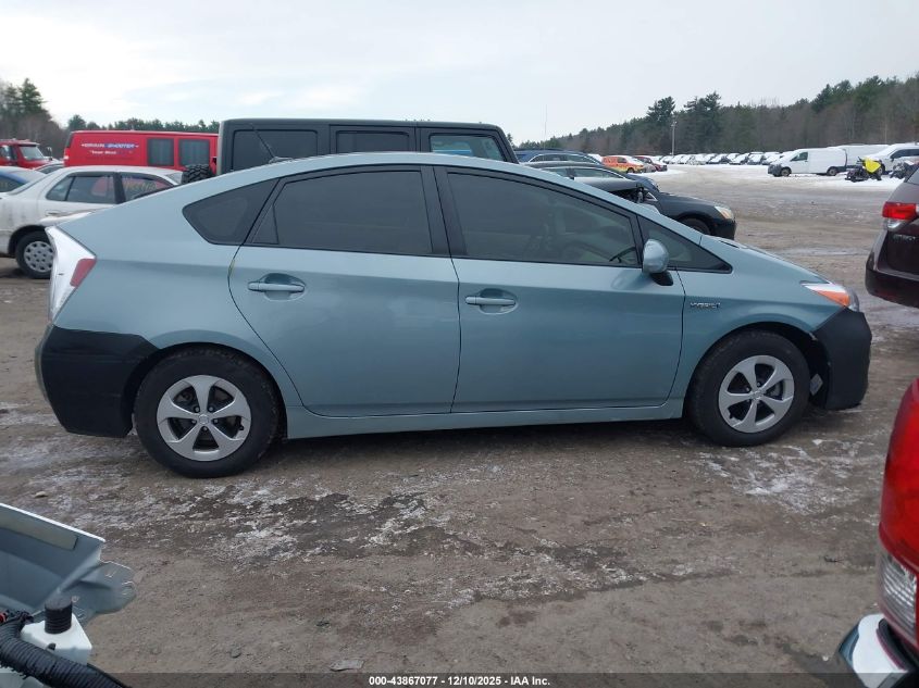 2015 Toyota Prius Four VIN: JTDKN3DU3F1938280 Lot: 43867077