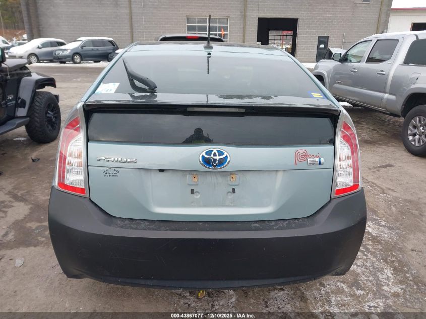 2015 Toyota Prius Four VIN: JTDKN3DU3F1938280 Lot: 43867077