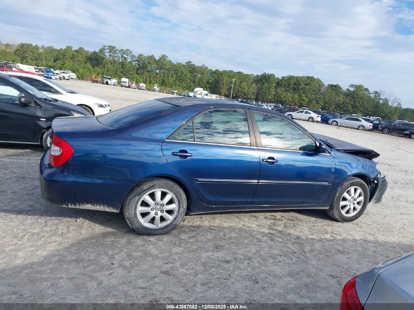 2002 Toyota Camry Xle V6 VIN: JTDBF30KX20054094 Lot: 43867082