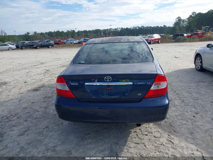 2002 Toyota Camry Xle V6 VIN: JTDBF30KX20054094 Lot: 43867082