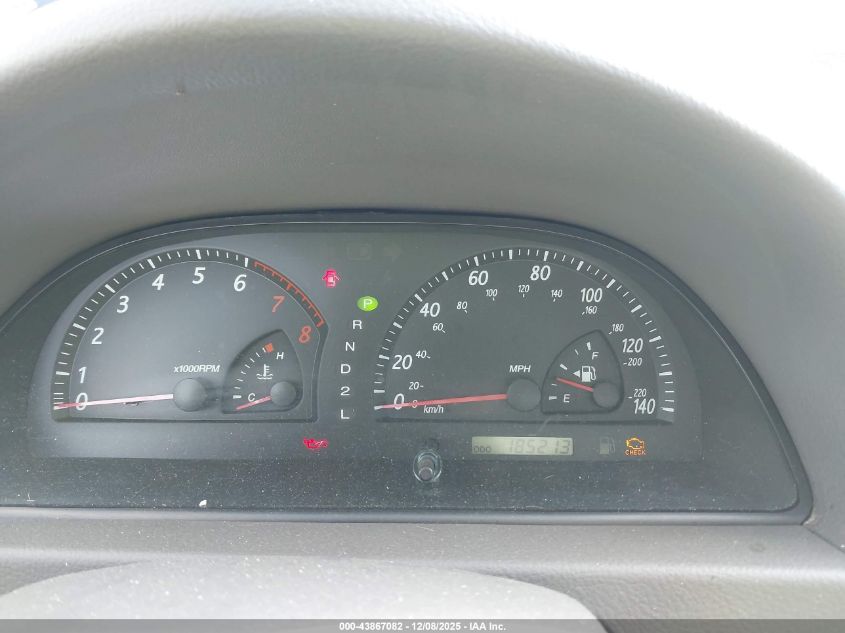 2002 Toyota Camry Xle V6 VIN: JTDBF30KX20054094 Lot: 43867082