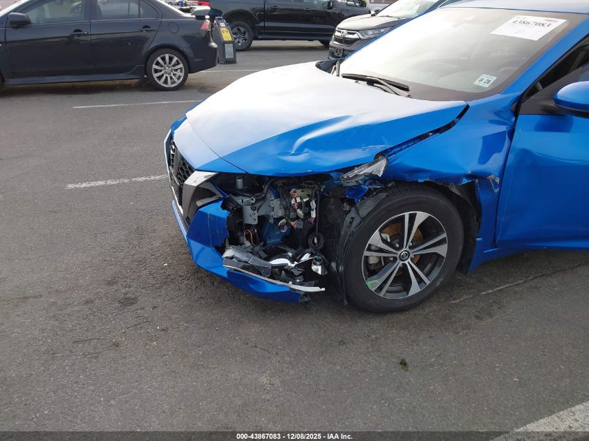 2023 Nissan Sentra Sv Xtronic Cvt VIN: 3N1AB8CV8PY286963 Lot: 43867083