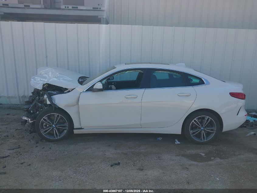 2024 BMW 228I Gran Coupe xDrive VIN: WBA73AK08R7N49469 Lot: 43867107