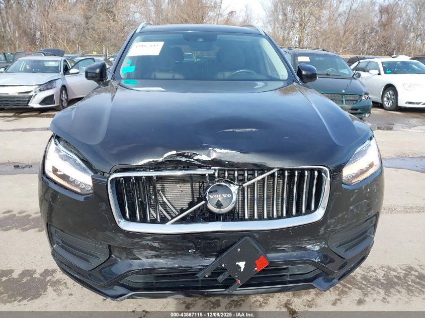 2022 Volvo Xc90 T6 Momentum 6 Passenger VIN: YV4A221K2N1811615 Lot: 43867115