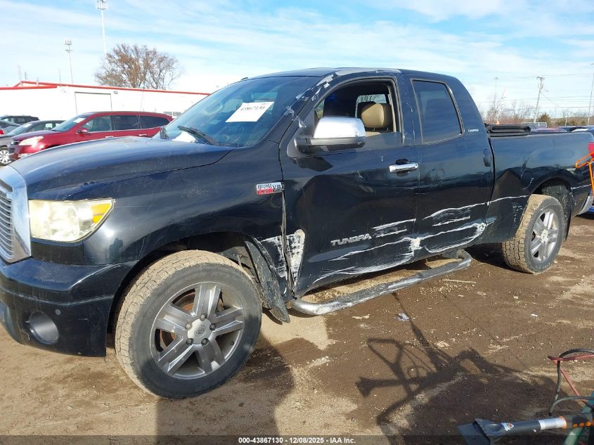 2010 Toyota Tundra Limited 5.7L V8 VIN: 5TFBW5F18AX122361 Lot: 43867130