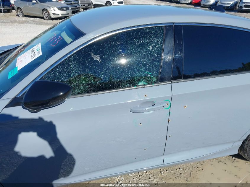 2022 Honda Accord Sport Se VIN: 1HGCV1F45NA052810 Lot: 43867133