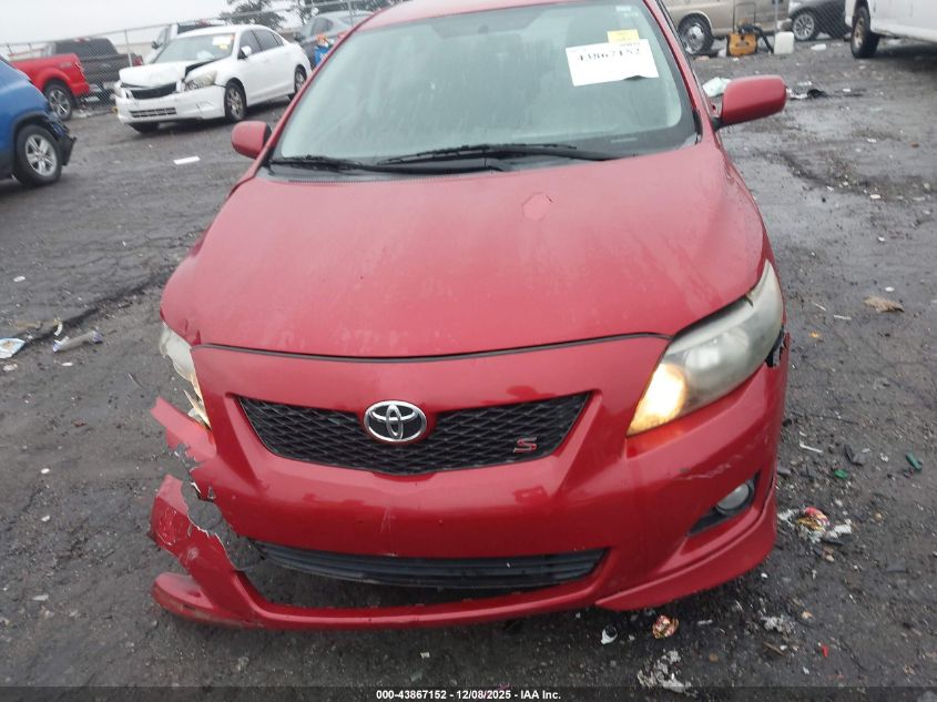 2009 Toyota Corolla S VIN: 2T1BU40E89C150635 Lot: 43867152