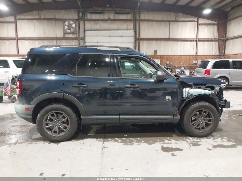 2021 Ford Bronco Sport Big Bend VIN: 3FMCR9B62MRB35247 Lot: 43867157