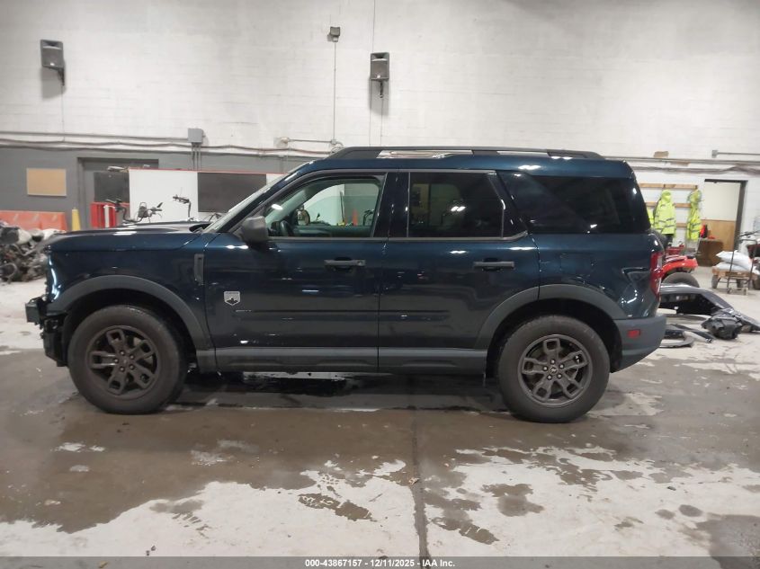 2021 Ford Bronco Sport Big Bend VIN: 3FMCR9B62MRB35247 Lot: 43867157