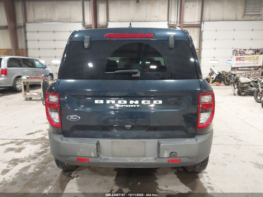 2021 Ford Bronco Sport Big Bend VIN: 3FMCR9B62MRB35247 Lot: 43867157