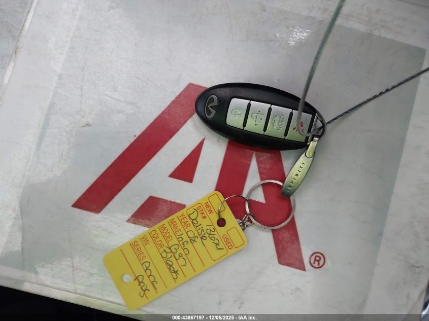 2008 Infiniti G37 Journey VIN: JNKCV64E38M112821 Lot: 43867197