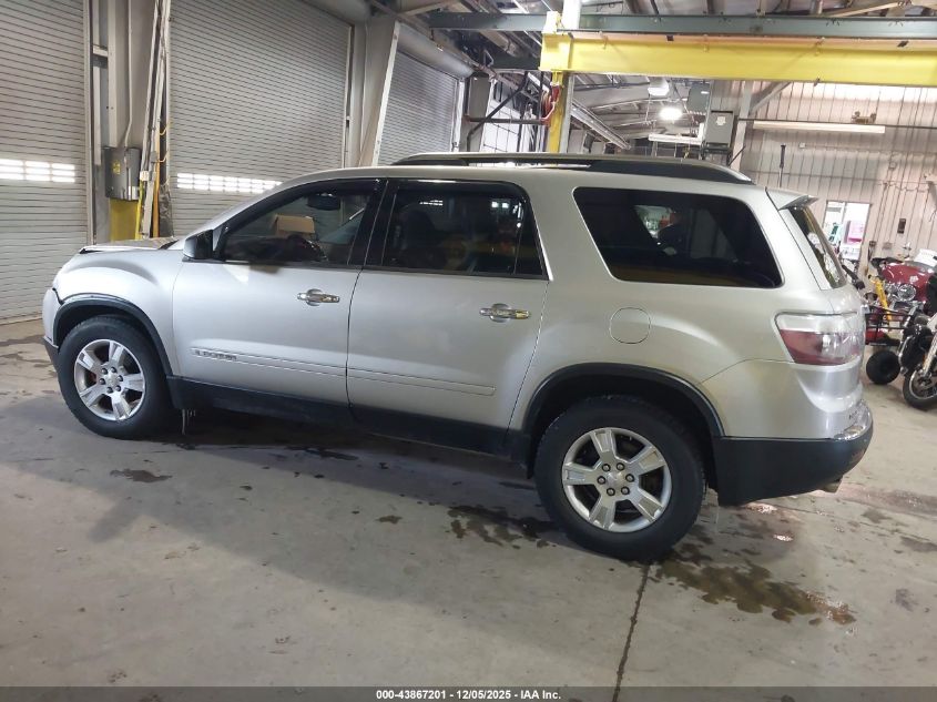 2008 GMC Acadia Sle-1 VIN: 1GKER13798J288525 Lot: 43867201
