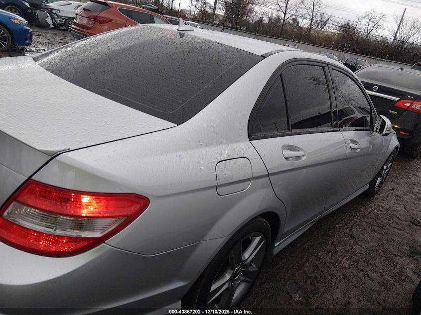 2010 Mercedes-Benz C 300 Sport 4Matic VIN: WDDGF8BBXAR127626 Lot: 43867202