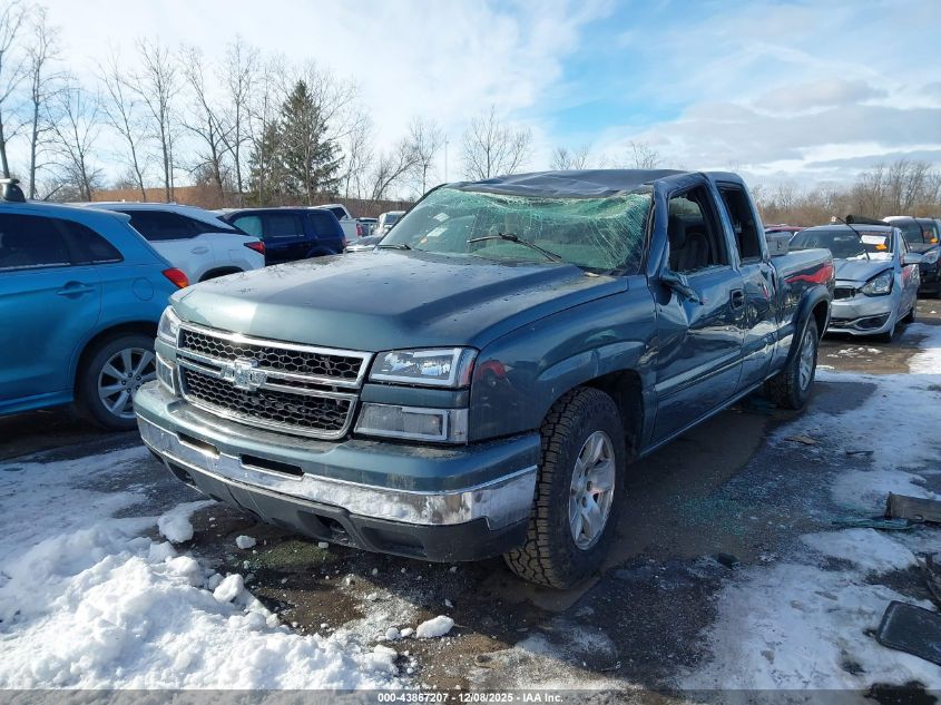 2006 Chevrolet Silverado 1500 Lt1 VIN: 1GCEC19Z66Z261027 Lot: 43867207