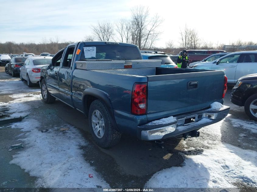 2006 Chevrolet Silverado 1500 Lt1 VIN: 1GCEC19Z66Z261027 Lot: 43867207