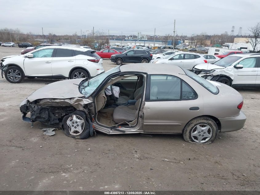 2001 Chevrolet Cavalier VIN: 1G1JC524817102947 Lot: 43867213