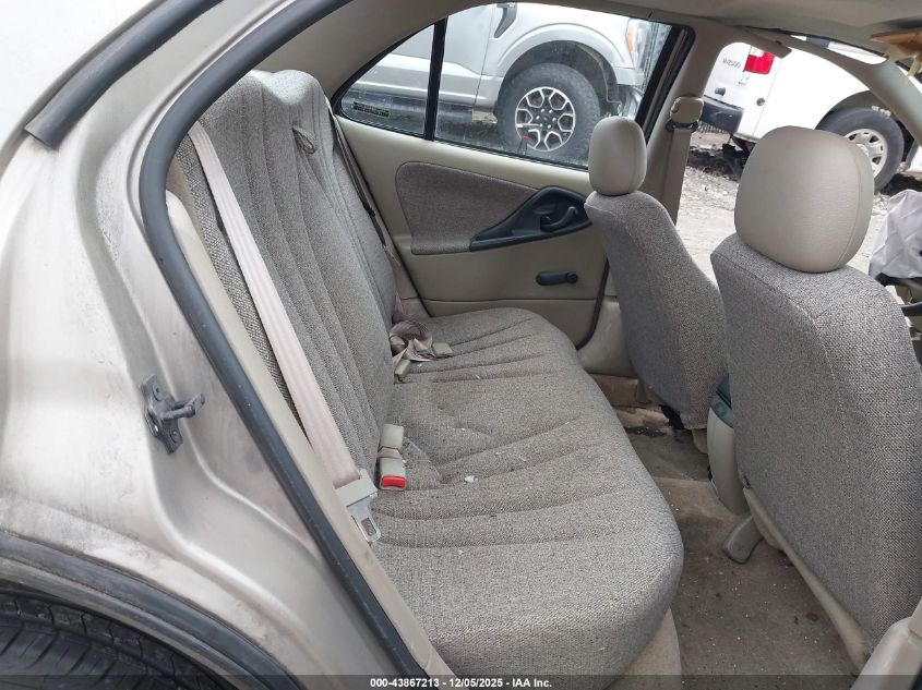 2001 Chevrolet Cavalier VIN: 1G1JC524817102947 Lot: 43867213