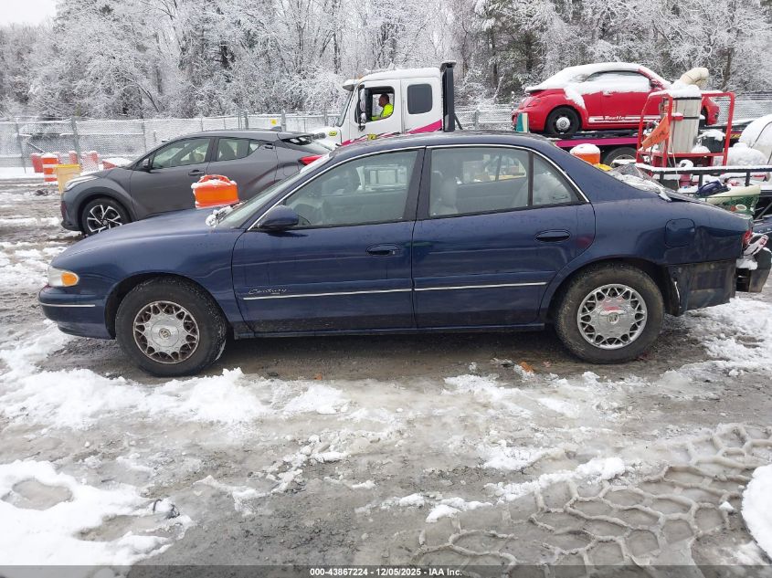 2001 Buick Century Limited VIN: 2G4WY55J011207040 Lot: 43867224