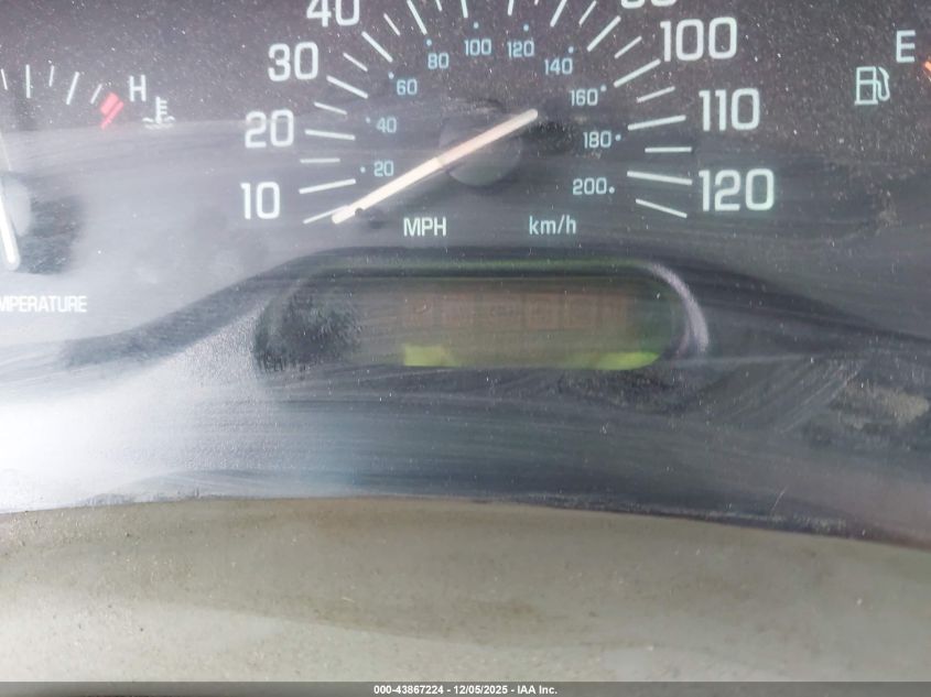 2001 Buick Century Limited VIN: 2G4WY55J011207040 Lot: 43867224