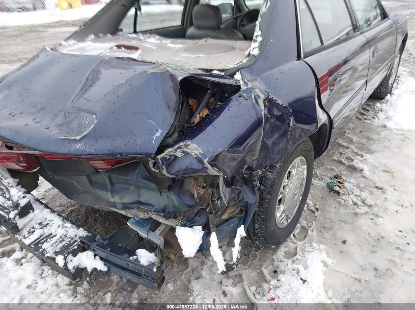 2001 Buick Century Limited VIN: 2G4WY55J011207040 Lot: 43867224