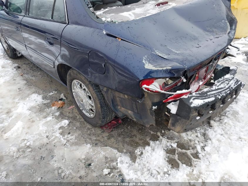 2001 Buick Century Limited VIN: 2G4WY55J011207040 Lot: 43867224
