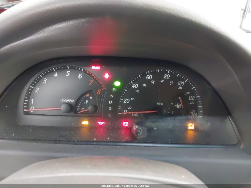 2002 Toyota Camry Le VIN: 4T1BE32K72U111954 Lot: 43867230