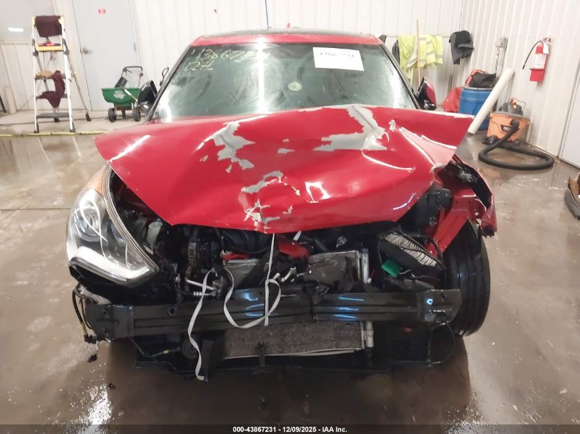 2016 Hyundai Veloster VIN: KMHTC6AD4GU295692 Lot: 43867231