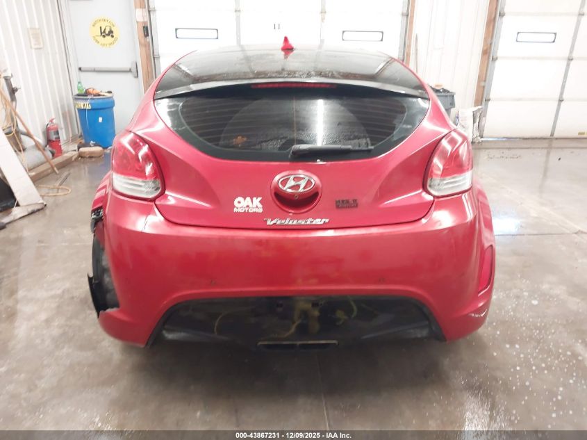2016 Hyundai Veloster VIN: KMHTC6AD4GU295692 Lot: 43867231