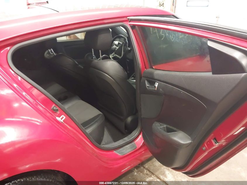 2016 Hyundai Veloster VIN: KMHTC6AD4GU295692 Lot: 43867231