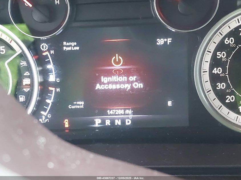 2017 Ram 1500 Laramie 4X2 5'7 Box VIN: 1C6RR6NM5HS576900 Lot: 43867237